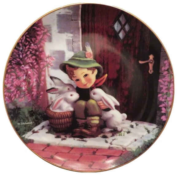 Hummel "Playmates" Danbury Mint Plate - Picture 1 of 3